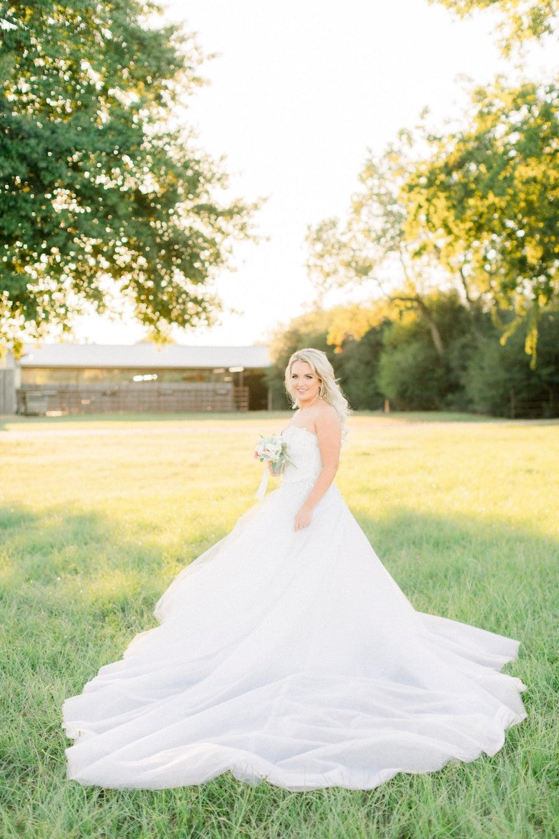 Pnina Tornai Modified A Line Gown Kleinfeld Bridal Modified A Line