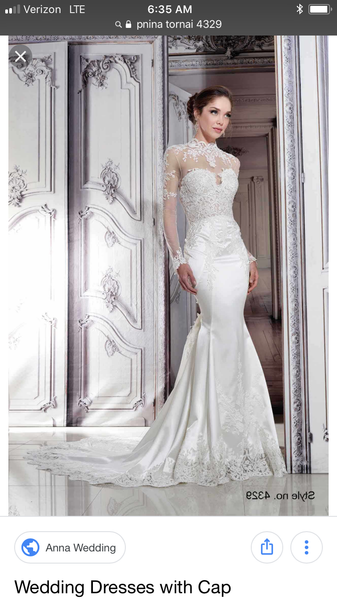 Pnina tornai mermaid wedding dresses deals 2015