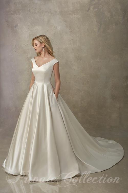 Satin Wedding Dress Private Collection