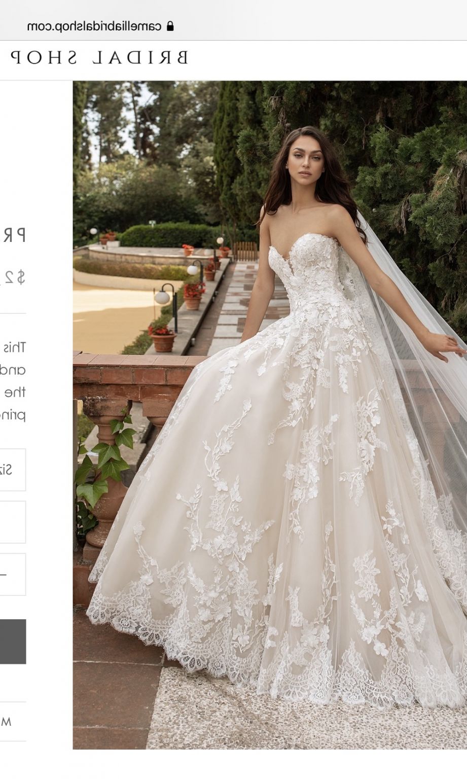 Elcira wedding dress best sale