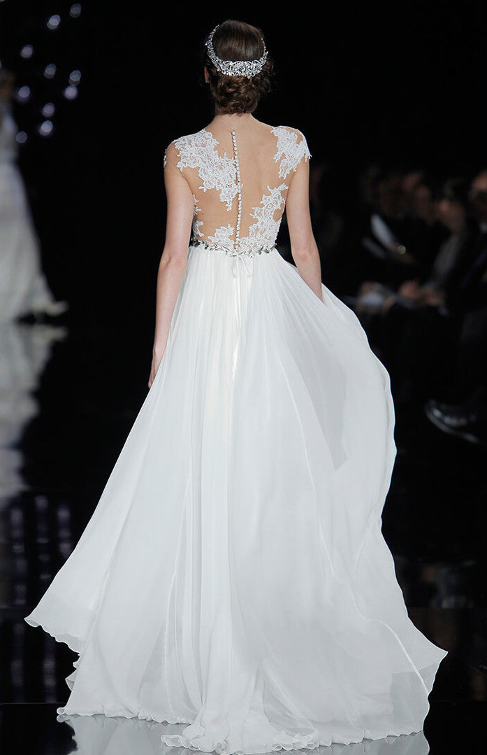 PRONOVIAS／プロノヴィアスドレス NOVAK | Mermaid wedding dress with strapless neckline | Pronovias