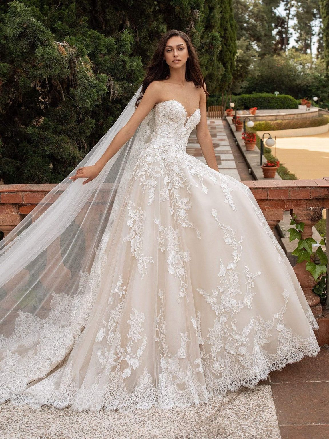 PRONOVIAS CECIL ウェディングドレス CEEYLO ｜Aライン｜ウエディングドレス｜PRONOVIAS