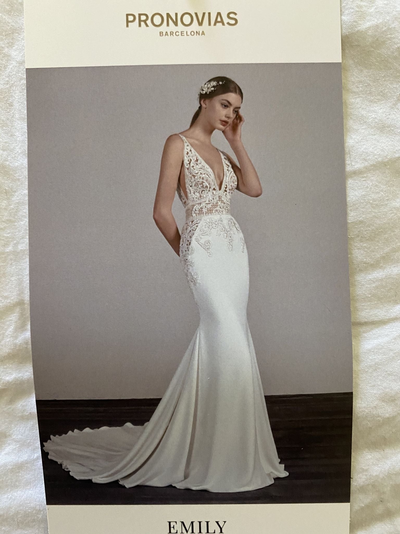 Crepe Pronovias Emily Dress Price Pronovias Emily – Nearly Newlywed