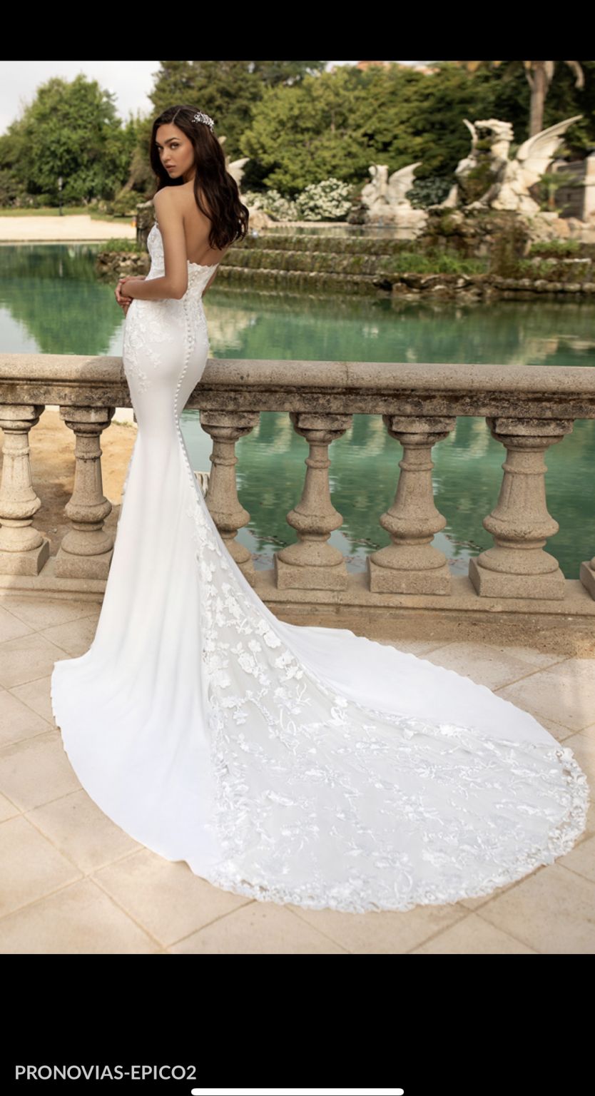 Pronovias epico wedding dress hotsell