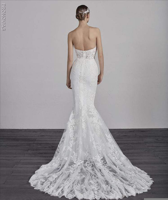 PRONOVIAS ERMIN 5号(即出荷OK) Ermin Wedding Dress - Wedding Atelier NYC Pronovias - New