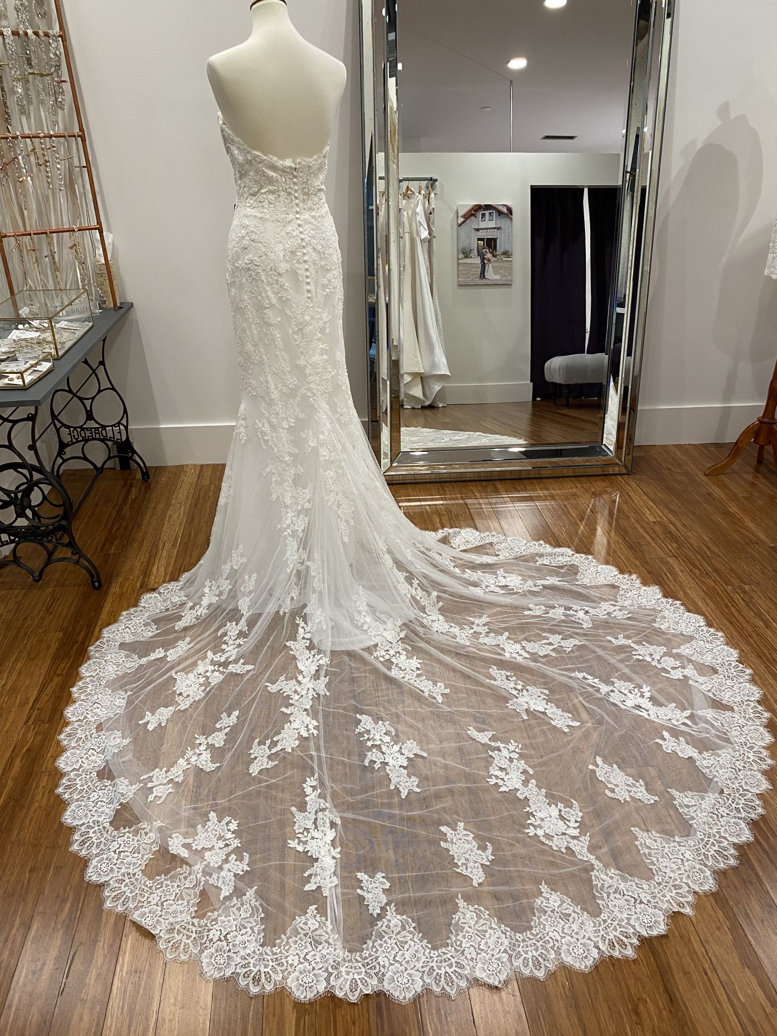 PRONOVIAS ERMIN 5号(即出荷OK) Ermin Wedding Dress - Wedding Atelier NYC Pronovias - New