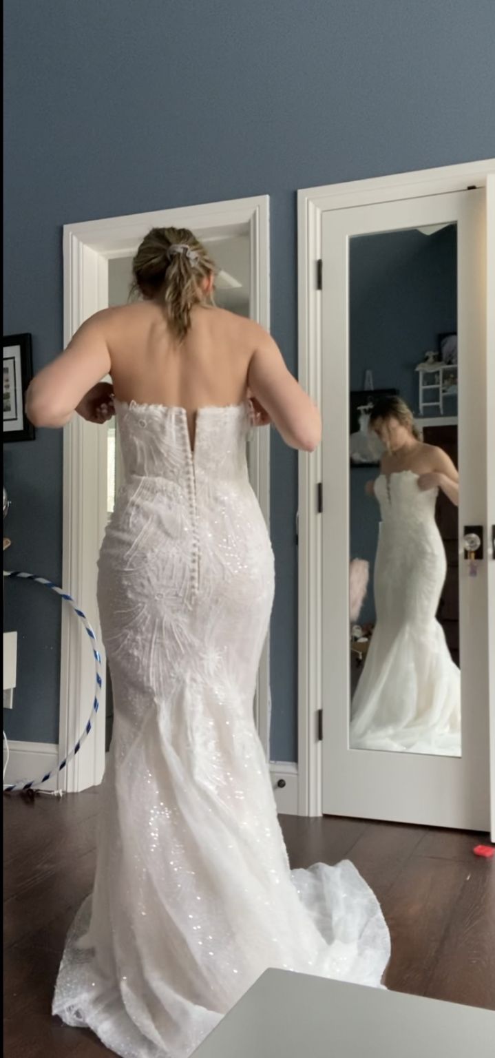 in Marchesa For Pronovias