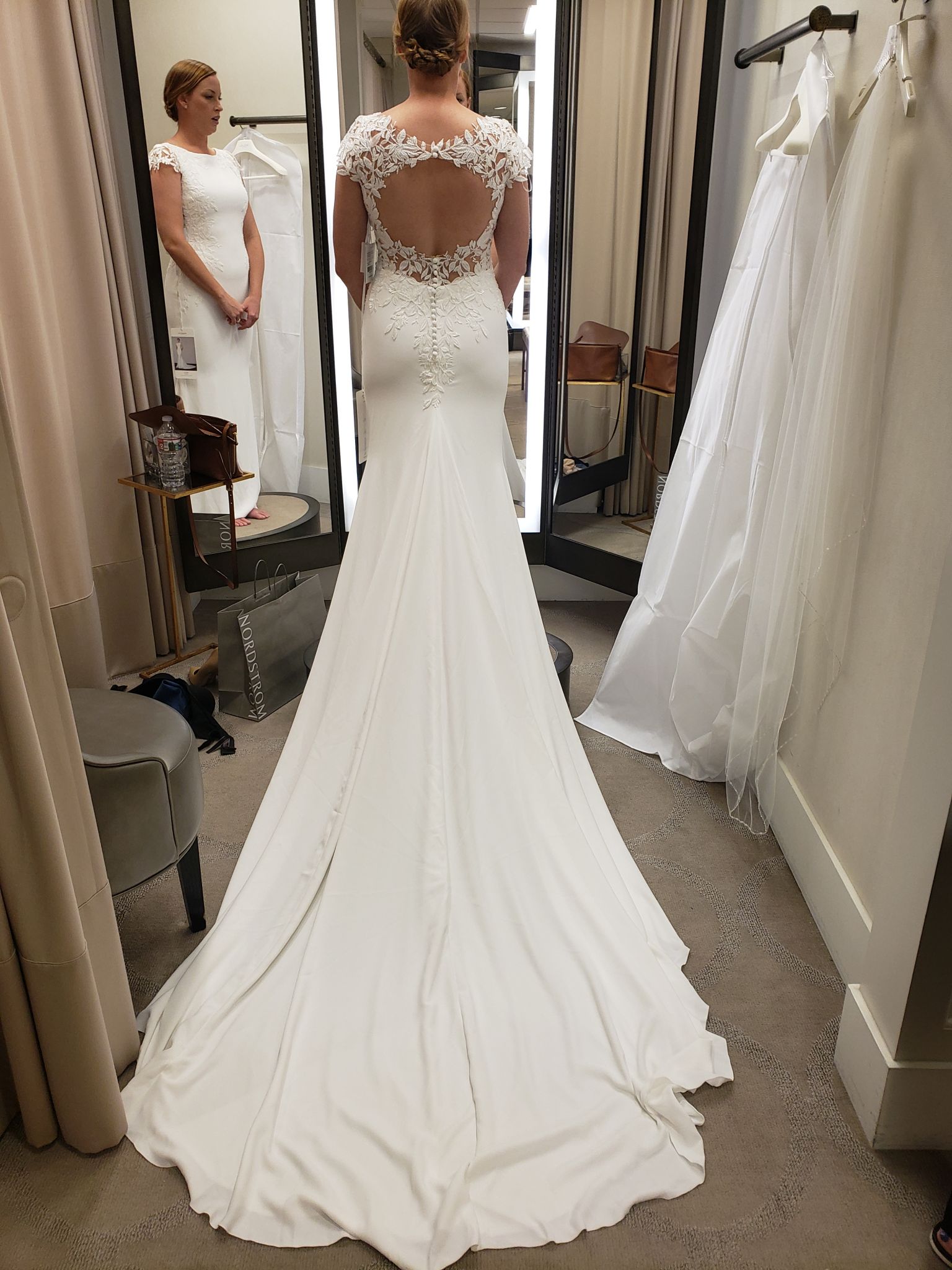 Nordstrom pronovias wedding clearance dress