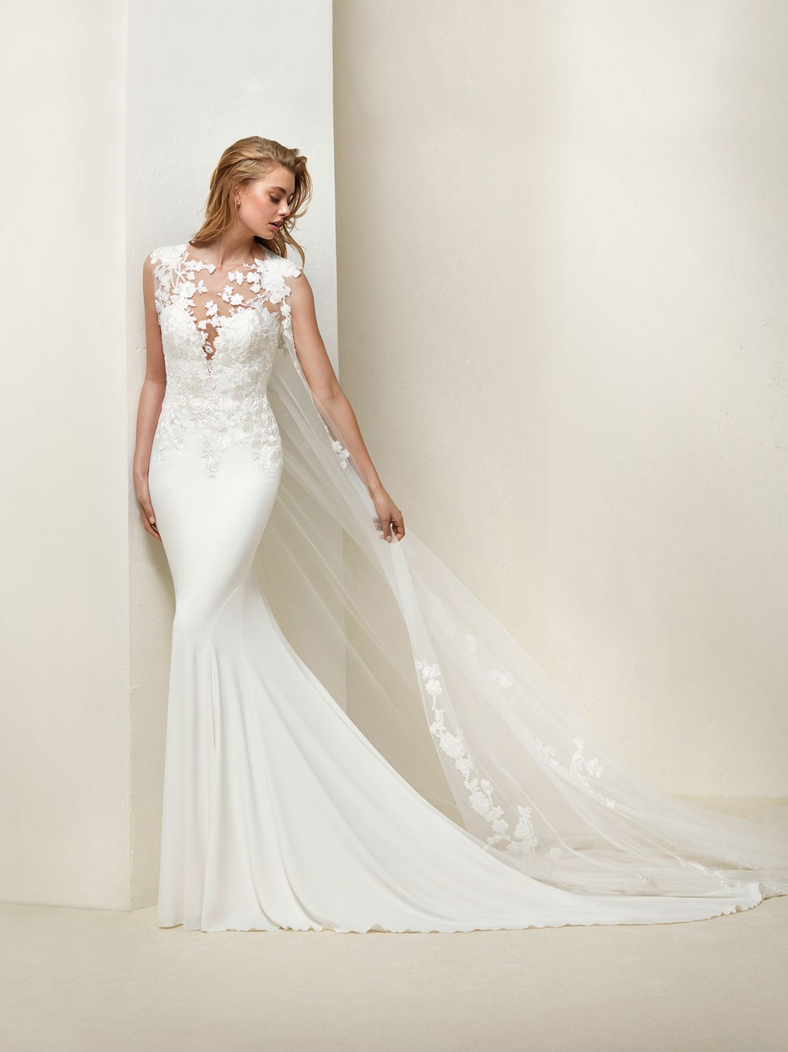 Pronovias Drail Dress – Nearly Newlywed - Main Image