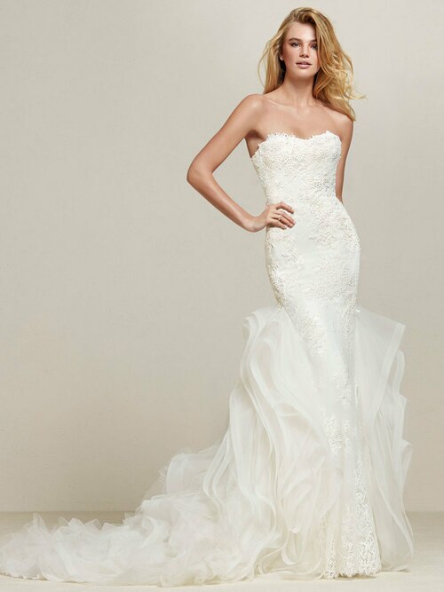 chinese dress ladies Pronovias ARIAL| Fantasy Bridal Boutique