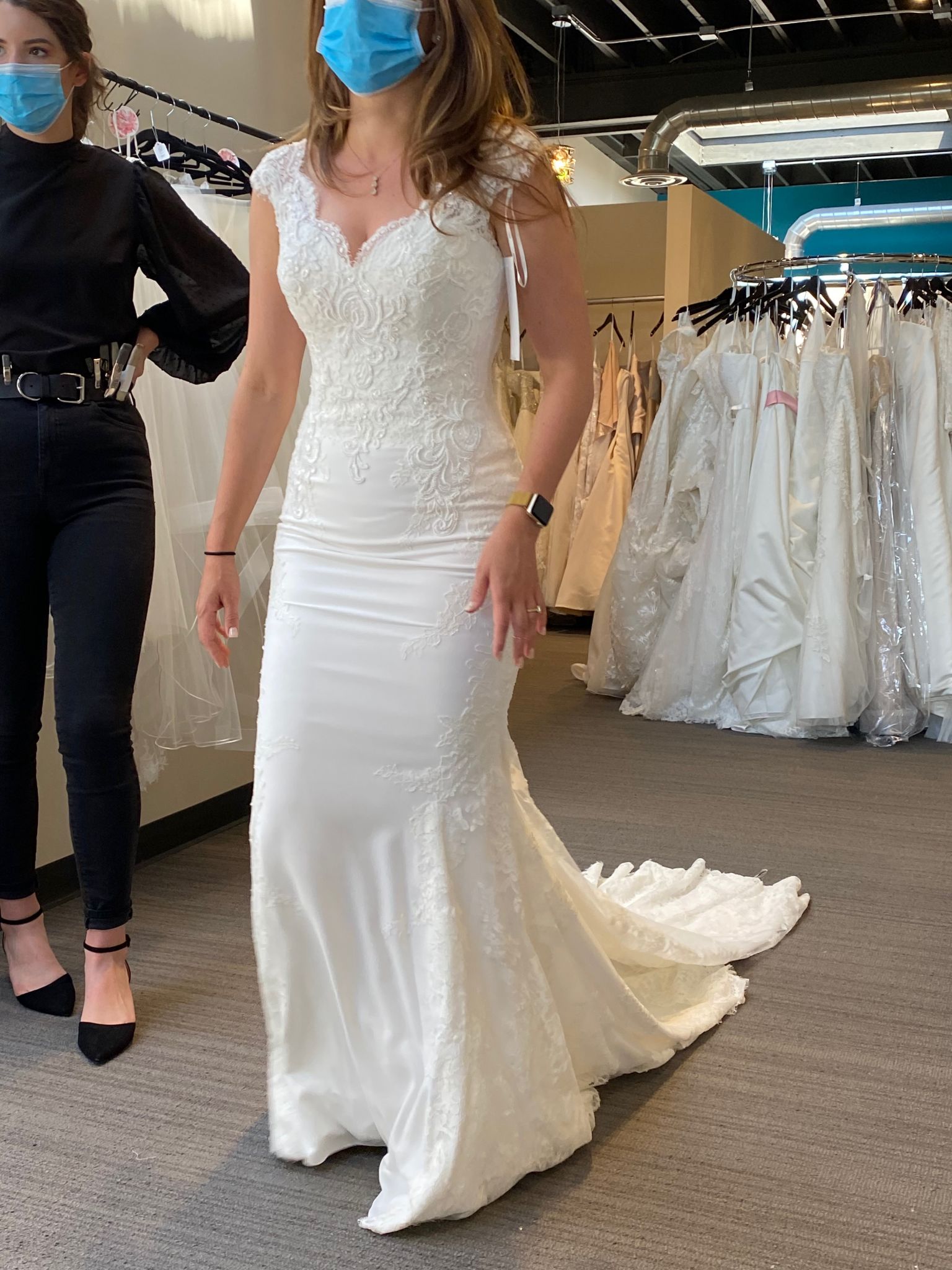 【裾切りなし】Pronovias マーメイドDrusila US4サイズ 裾切りなし】Pronovias マーメイドDrusila US4サイズ - メルカリ