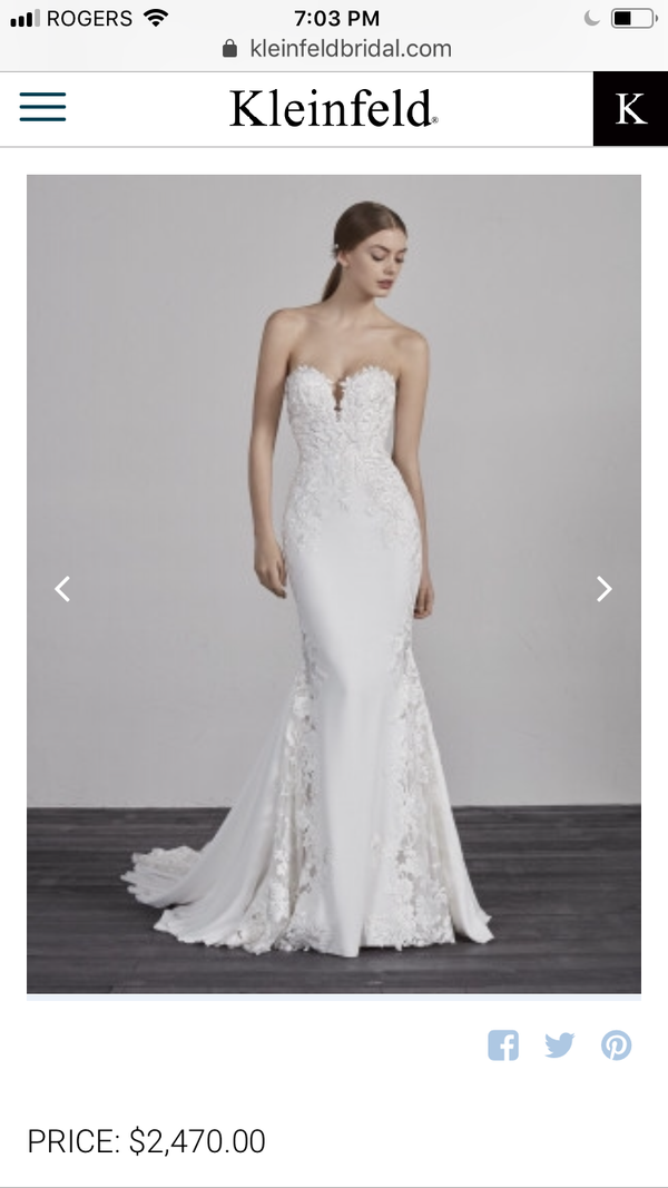 Pronovias Epico Nearly Newlywed