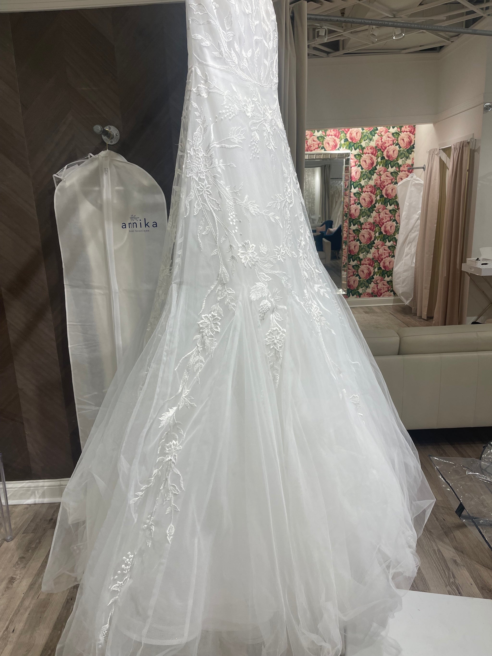 chinese dress ladies Reem Acra Surprise + Jacket – Nearly Newlywed