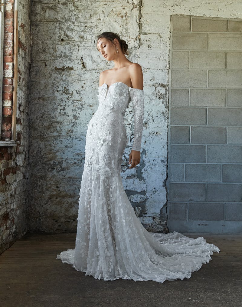 rivini long sleeve wedding dress Rivini Lillibet – Nearly Newlywed
