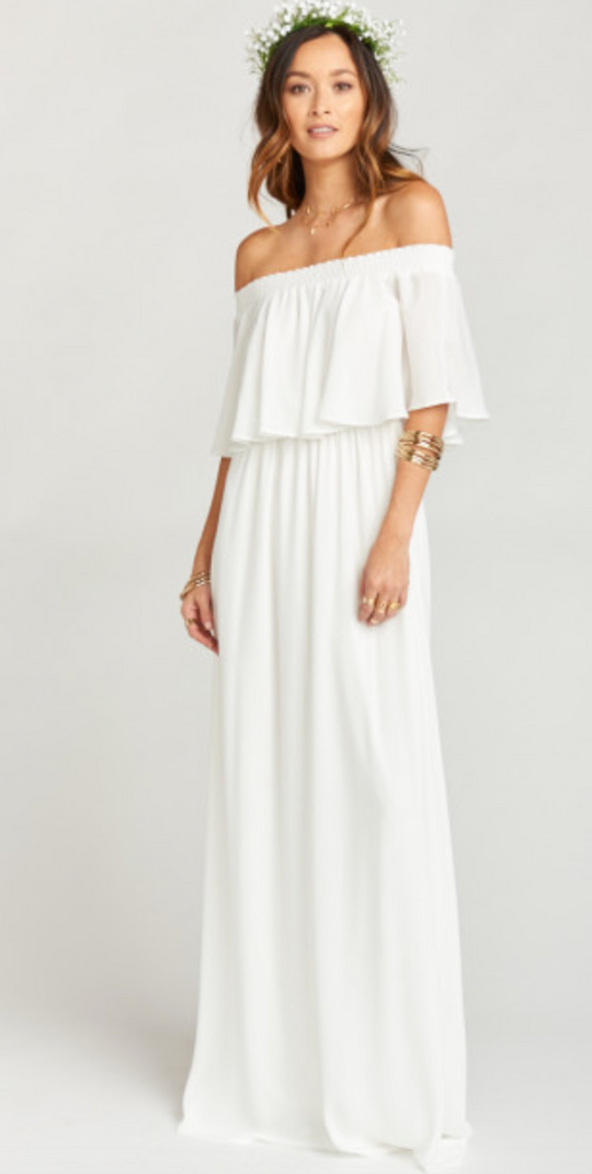Show Me Your MuMu Bohemian Hacienda Gown