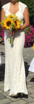 Tadashi Shoji Marivana- BHLDN – Nearly Newlywed