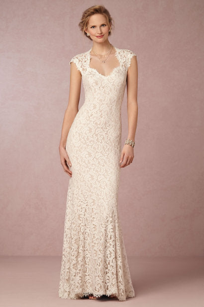 Tadashi Shoji Marivana- BHLDN – Nearly Newlywed