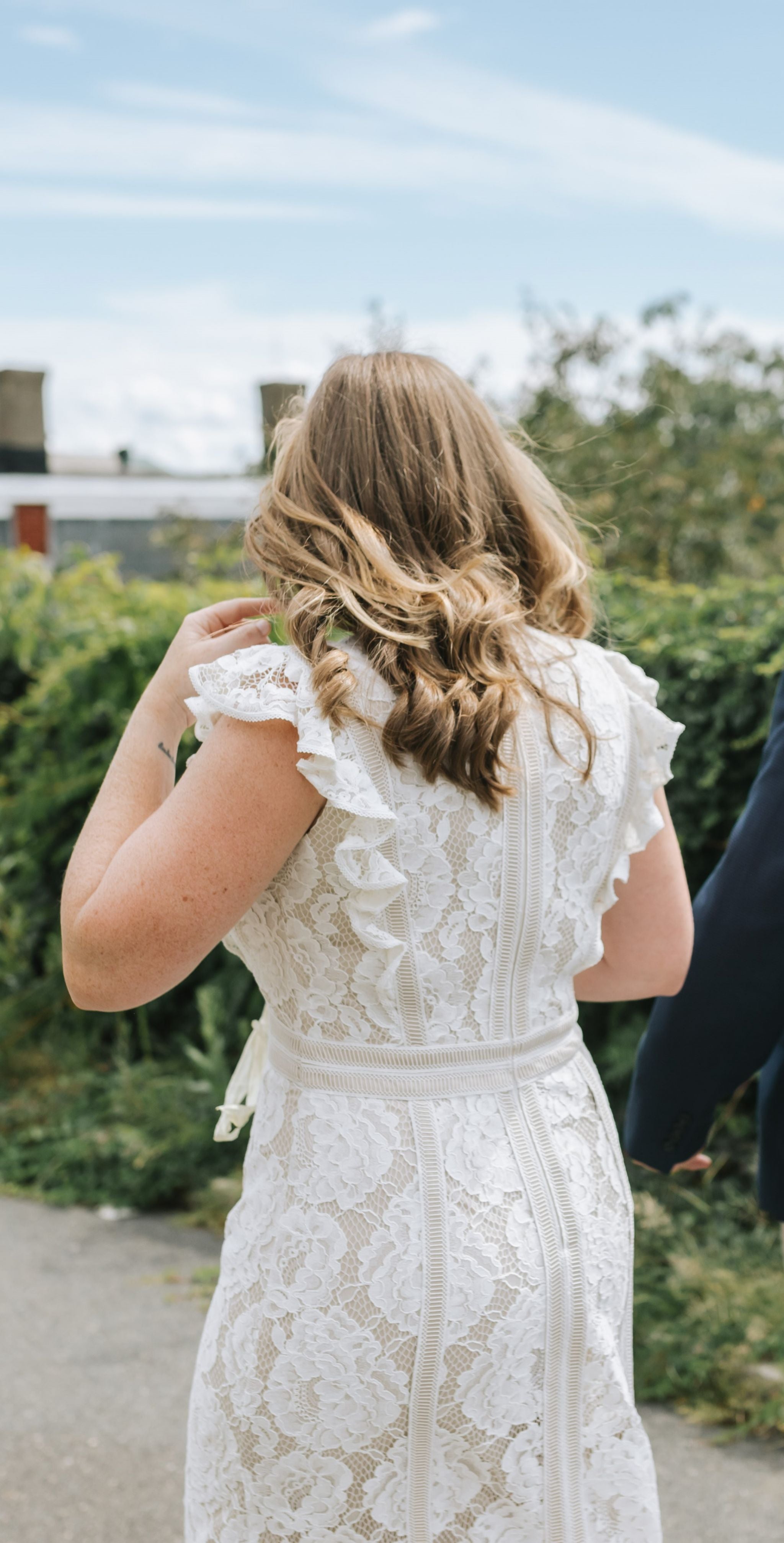 Tadashi Shoji BHLDN Placid Gown Nearly Newlywed