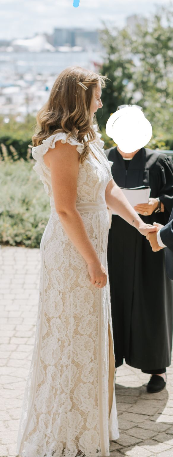 Tadashi Shoji BHLDN Placid Gown – Nearly Newlywed