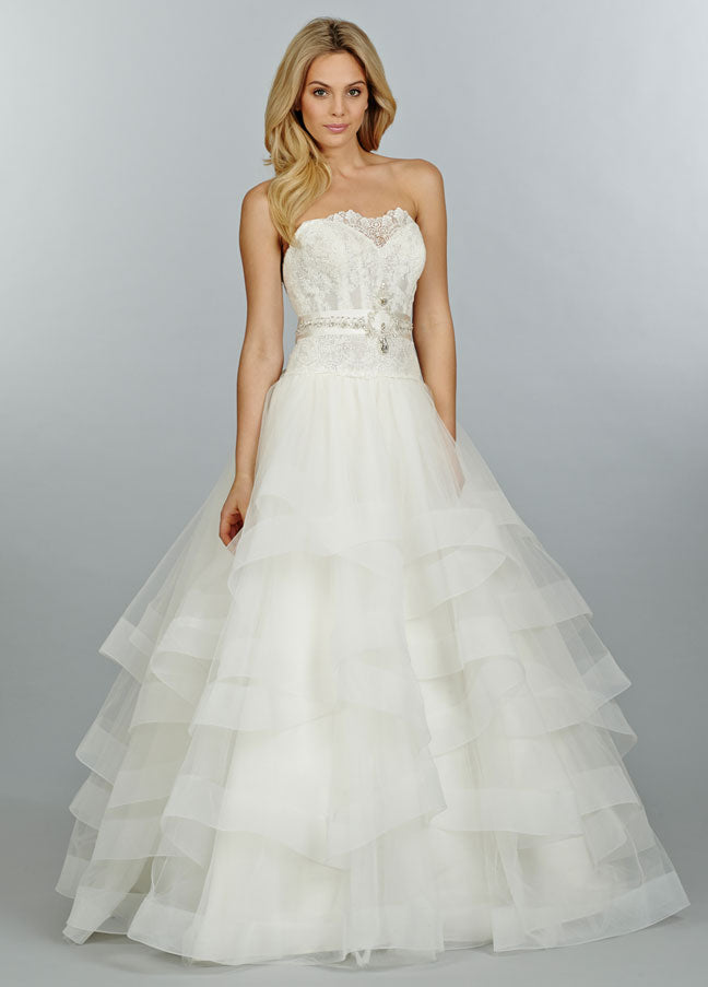 Tara Keely Bridal Wedding Dress Belt/Sash 2200 Wedding Dress - Tara Keely - Wedding Atelier NYC New York main image 4