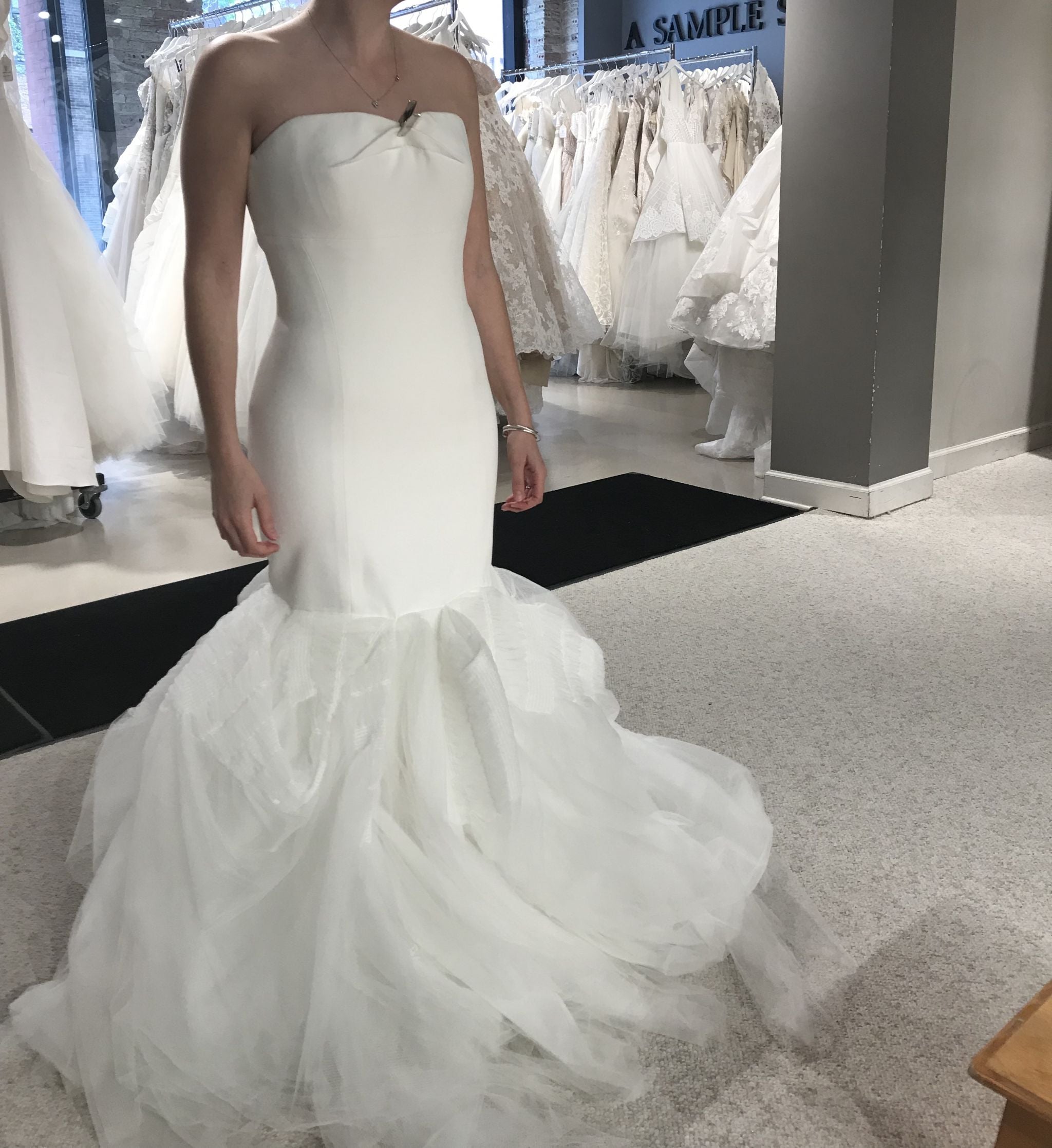 Vera wang bridal sample sale sale 2019