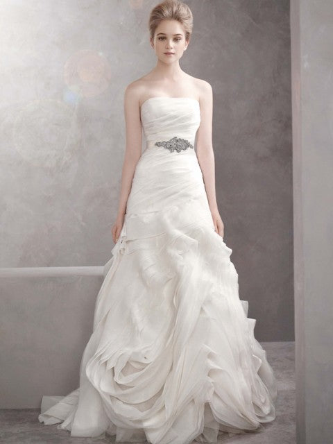 white by Vera wang vw351011ブラッシュドレス Vera Wang VW351011 – Nearly Newlywed