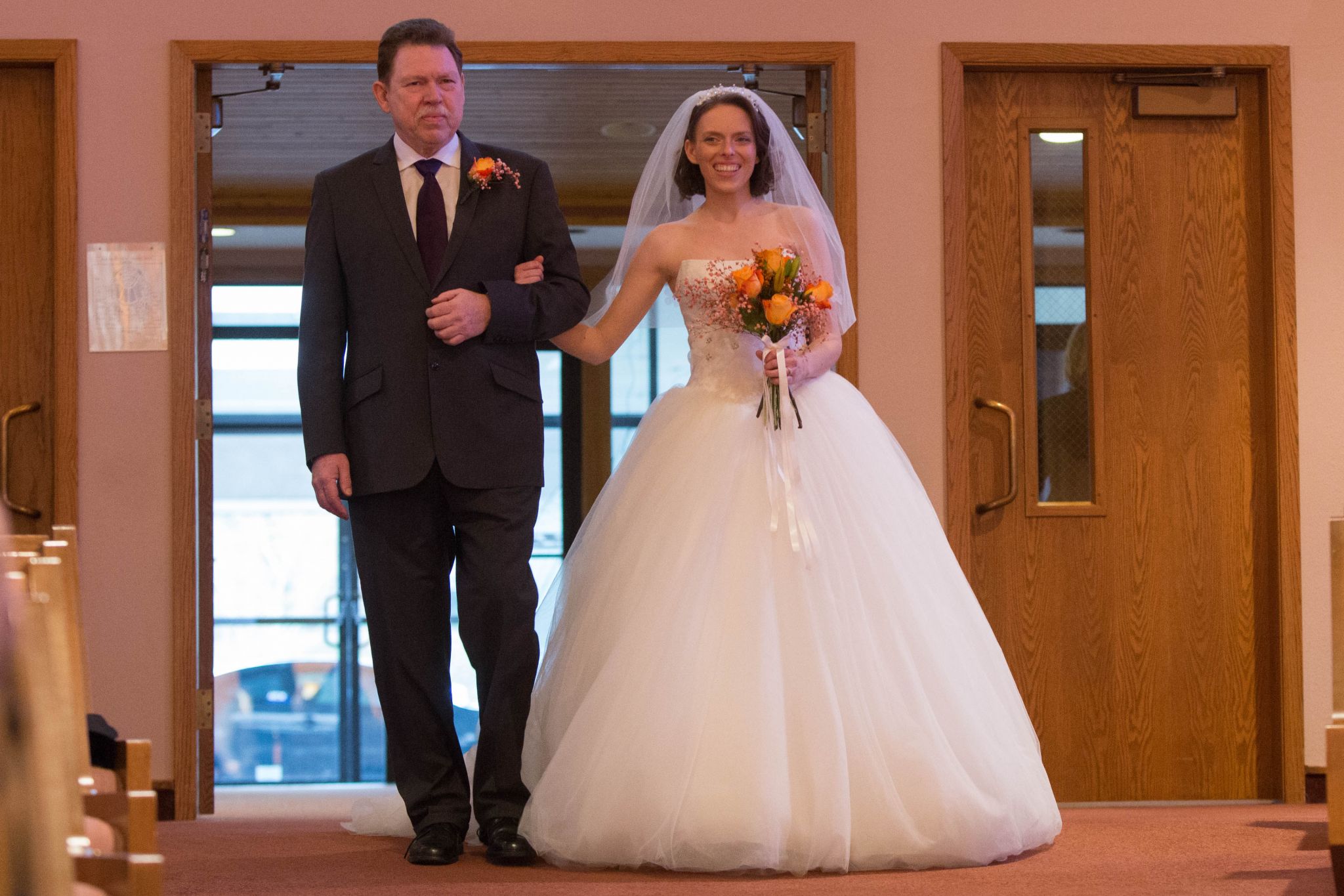 white by Verawang♡ VW351135 Vera Wang White VW351135 Ivory - Tulle BG W/ Lace BDC – Nearly