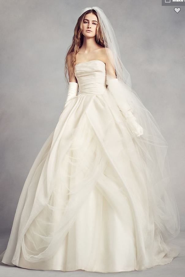 Vera Wang White VW351178 – Nearly Newlywed
