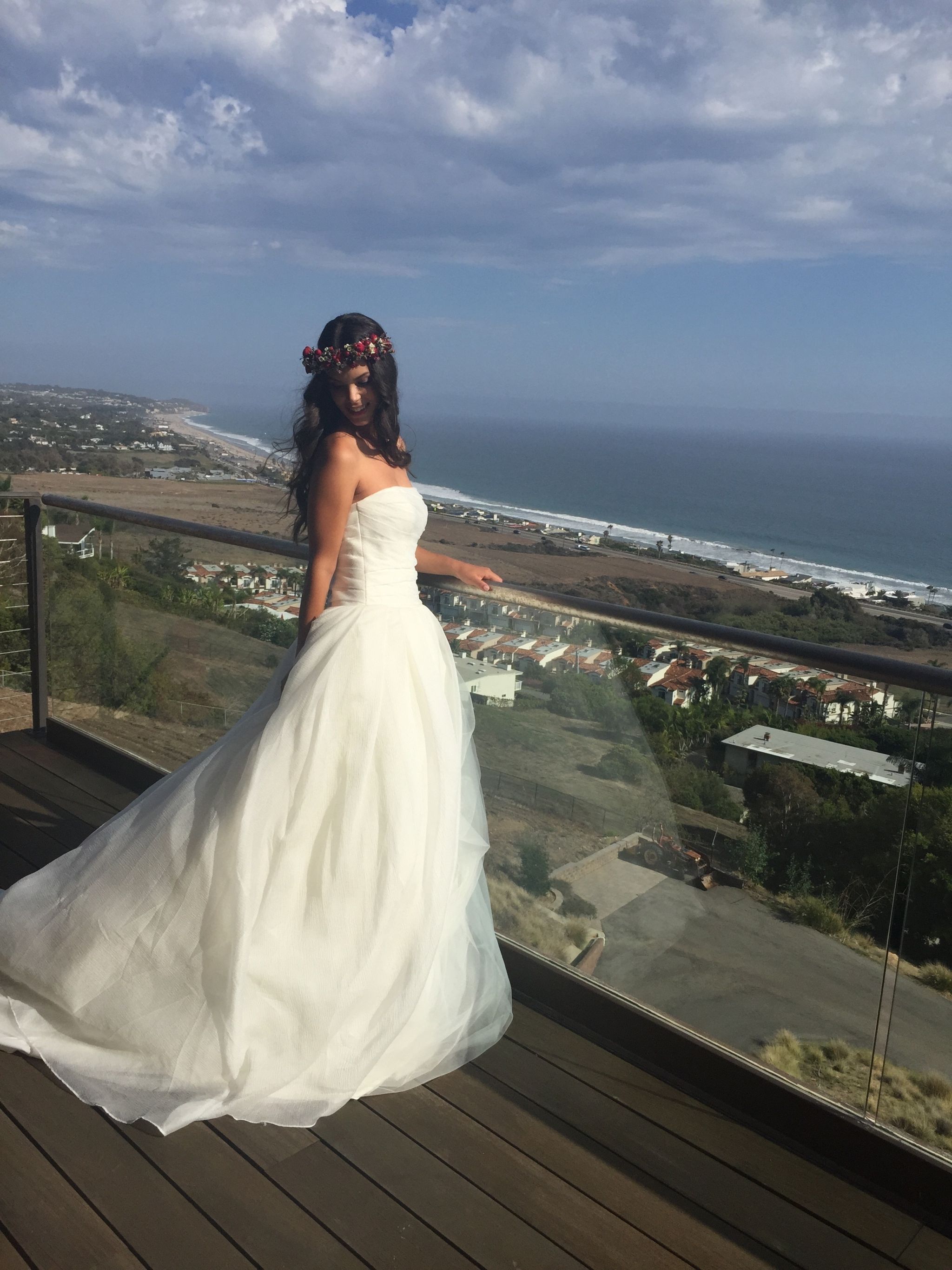 Vera Wang White White by Vera Wang Textured Organza Wedding Dress