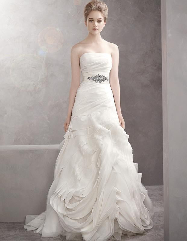 ン 大人気 新品 ノ Vera Wang White VW351011 – Nearly Newlywed スーツ・フォーマル・ドレス