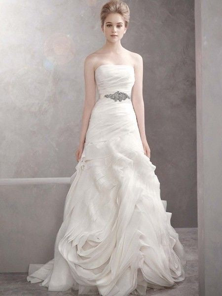 white by Vera wang vw351011ブラッシュドレス Vera Wang White Vw351011 – Nearly Newlywed