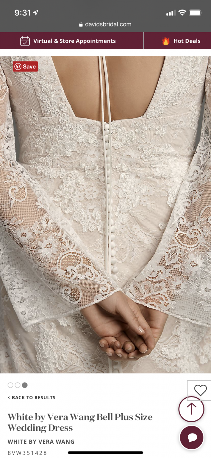 VERA WANG 112410 (サイズUS2) Vera-Wang-Monique-Wedding-