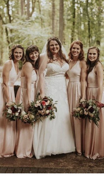 Vera Wang Champagne Bridesmaid Dresses