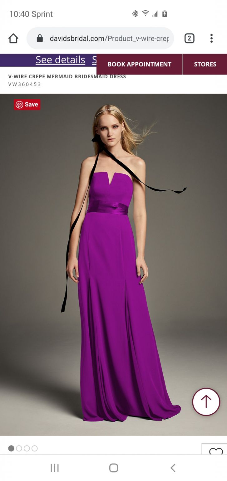 Vera Wang White VW360453 – Nearly Newlywed