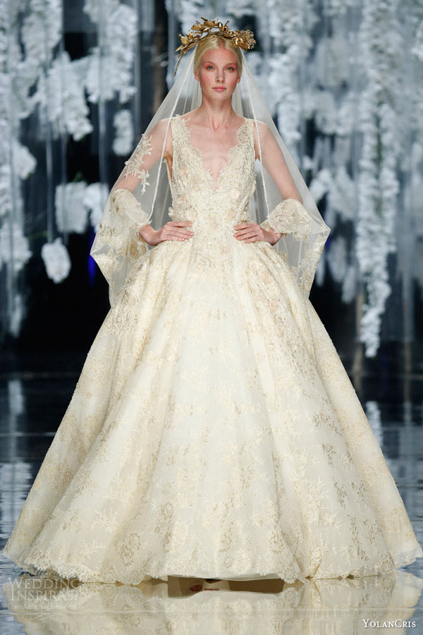 Yolan Cris Wedding Dress 20s Style Yolan Cris Second Hand Wedding